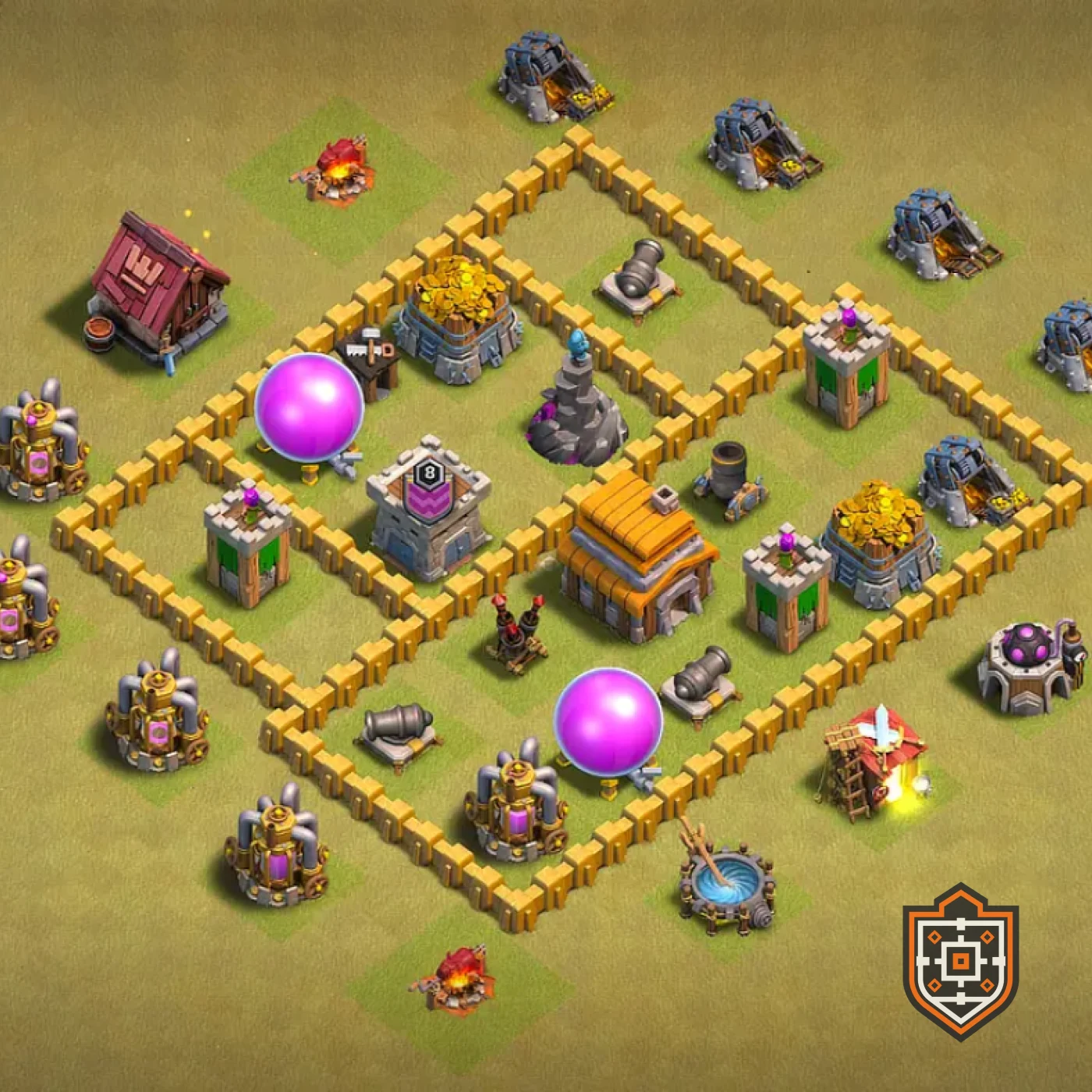 War Base · Level 5 · War · Anti 2-Star