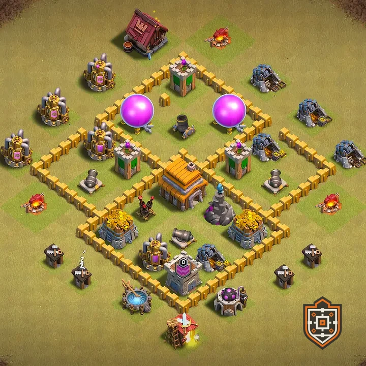 War Base · Level 5 · War · Anti 2-Star