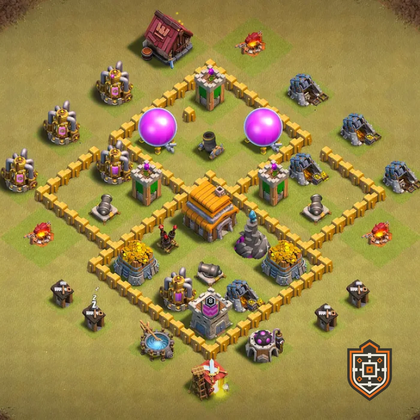 War Base · Level 5 · War · Anti 2-Star