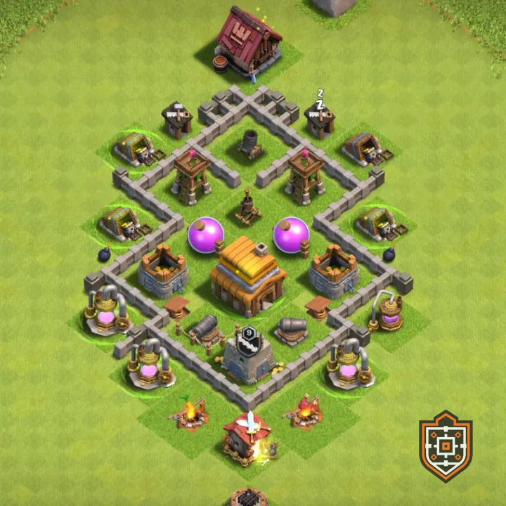 Home Village · Level 4 · Hybrid