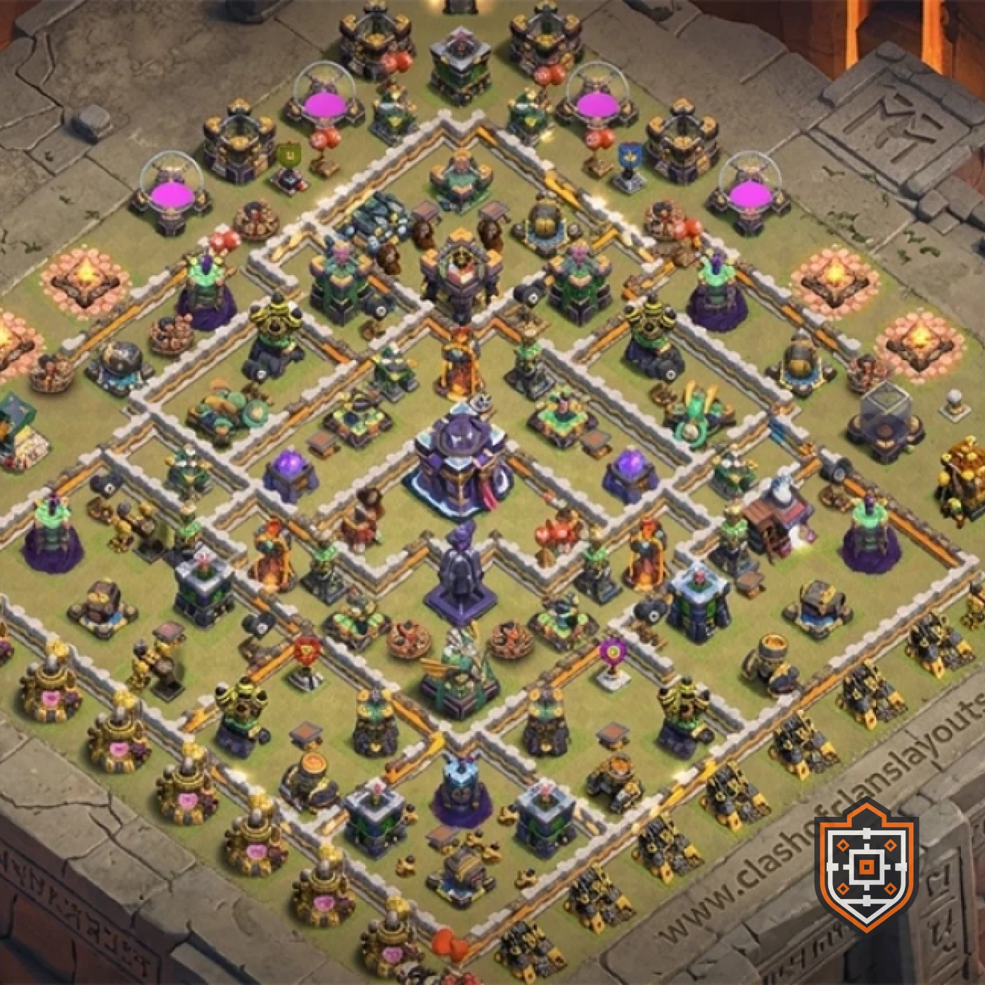 War Base · Level 15 · War · Trophy