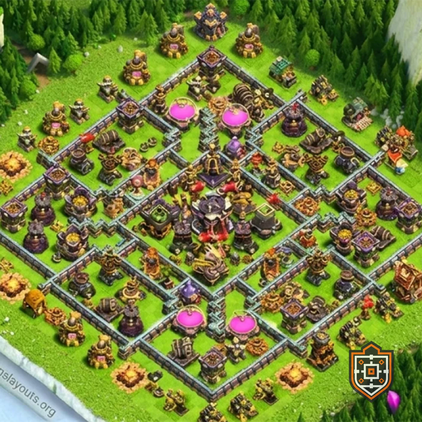 Home Village · Level 15 · Trophy · Hybrid