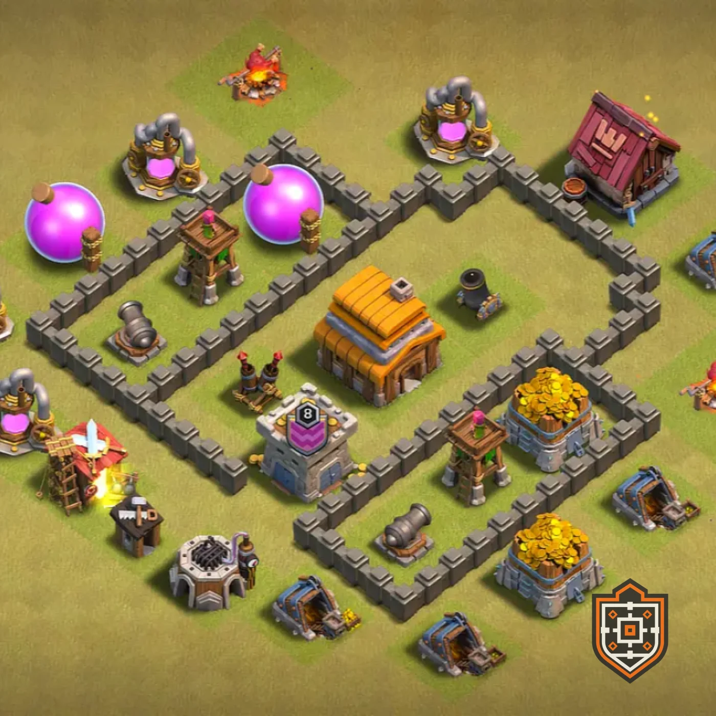 War Base · Level 4 · War · Anti 2-Star