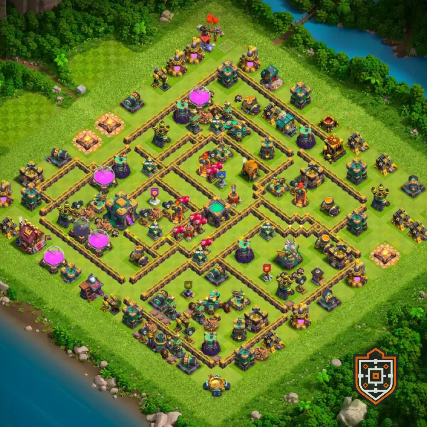 Home Village · Level 14 · Trophy