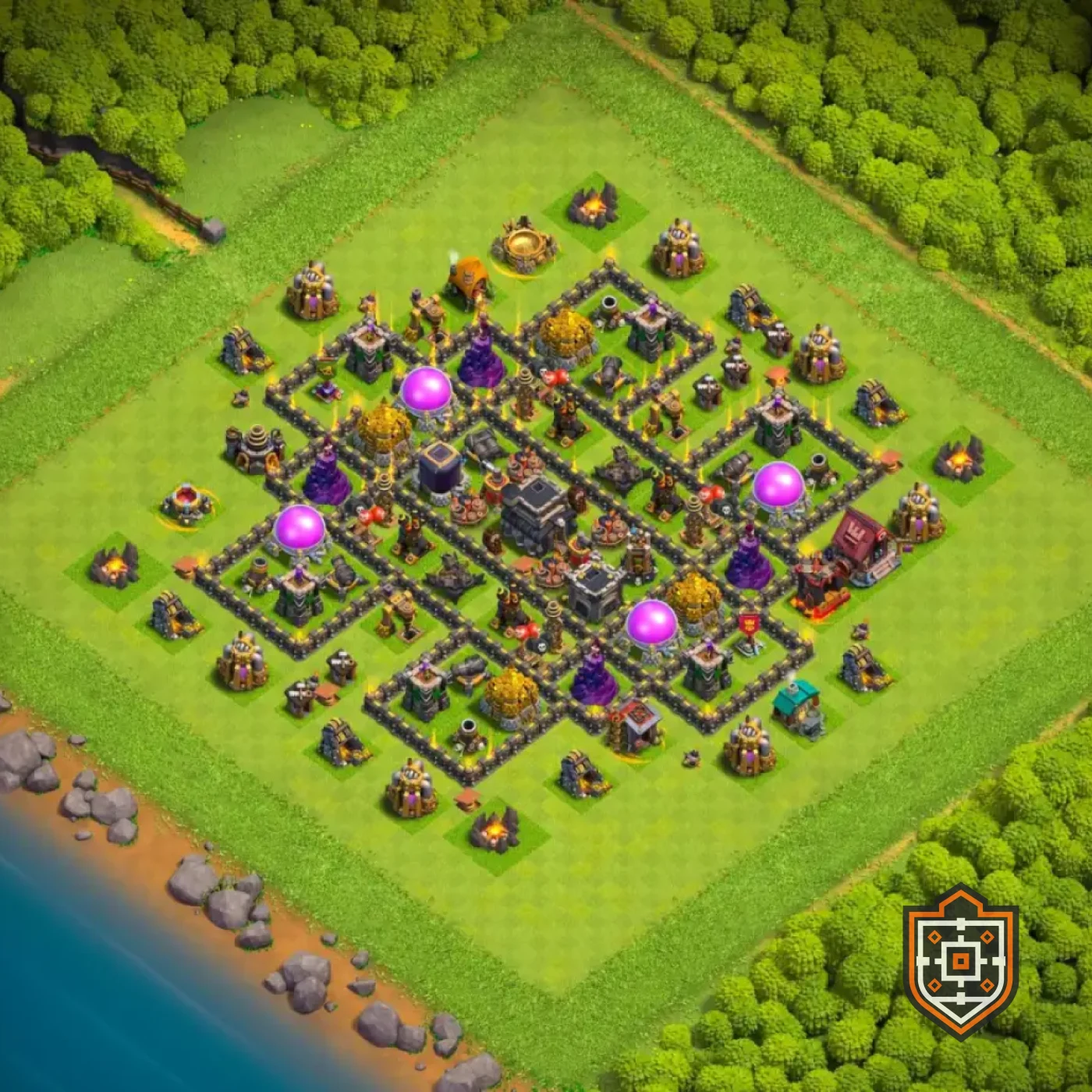 Home Village · Level 9 · Farming · Hybrid