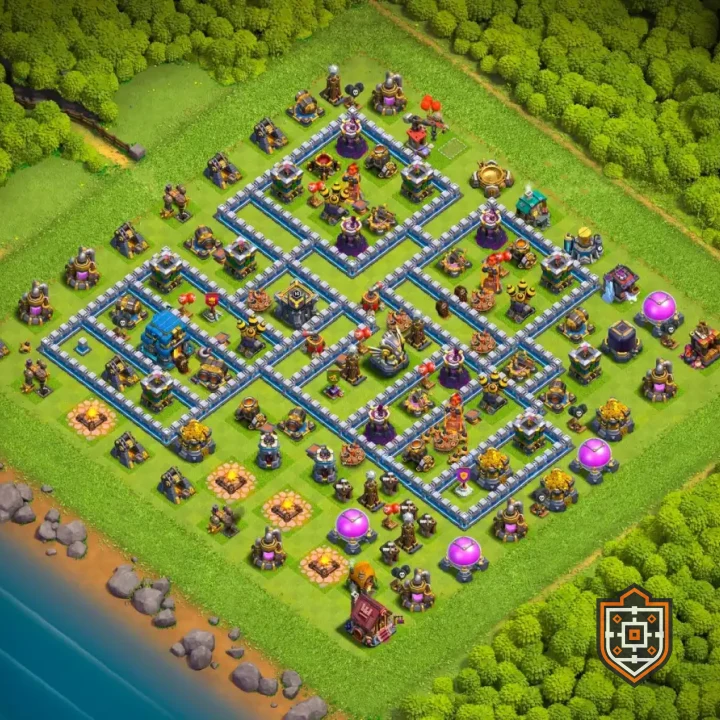 Home Village · Level 12 · Farming · Hybrid