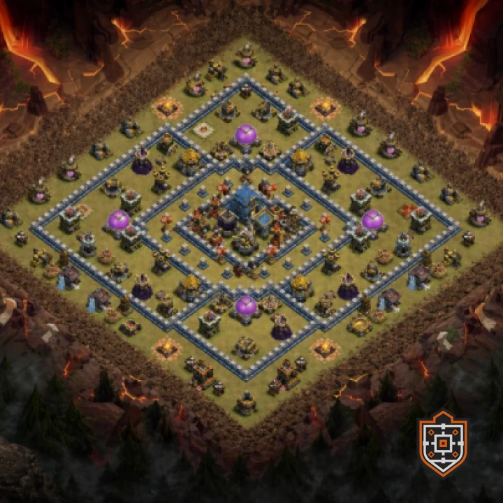 War Base · Level 12 · War · Trophy