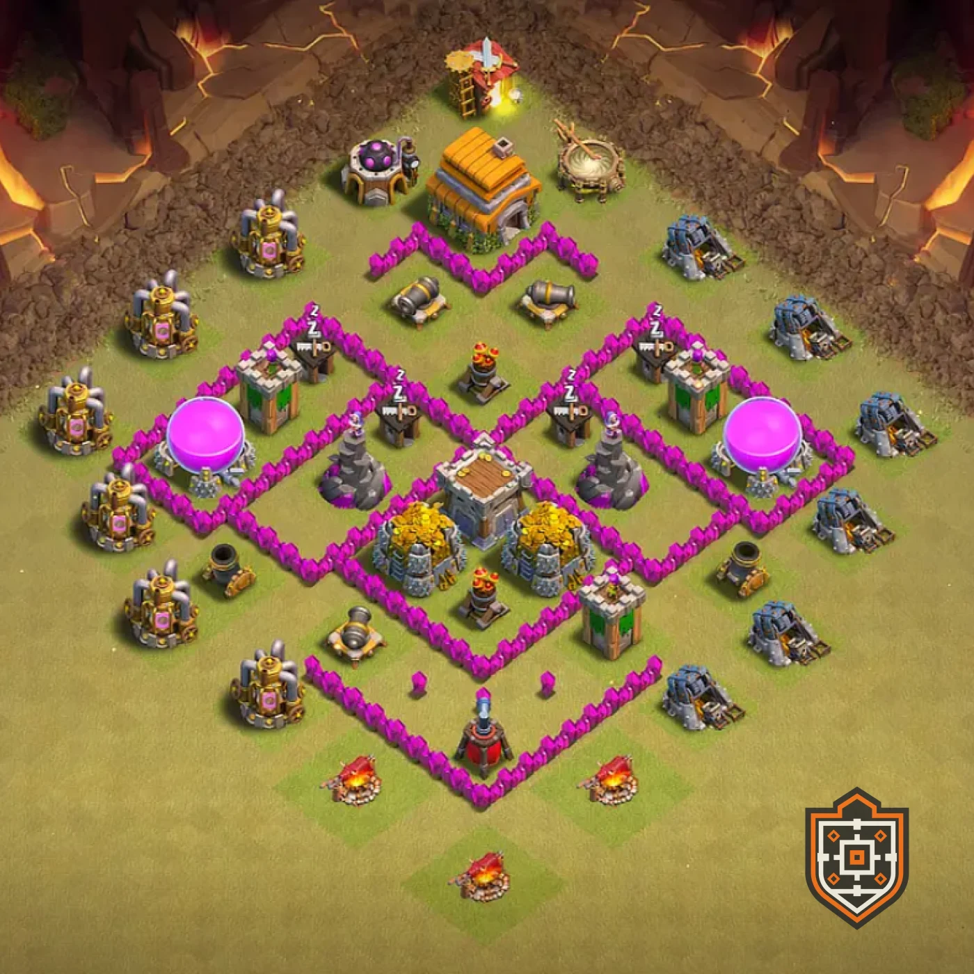 War Base · Level 6 · War · Anti 3-Star