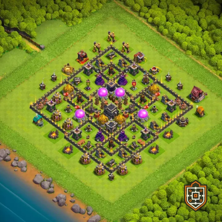 Home Village · Level 9 · Farming · Hybrid