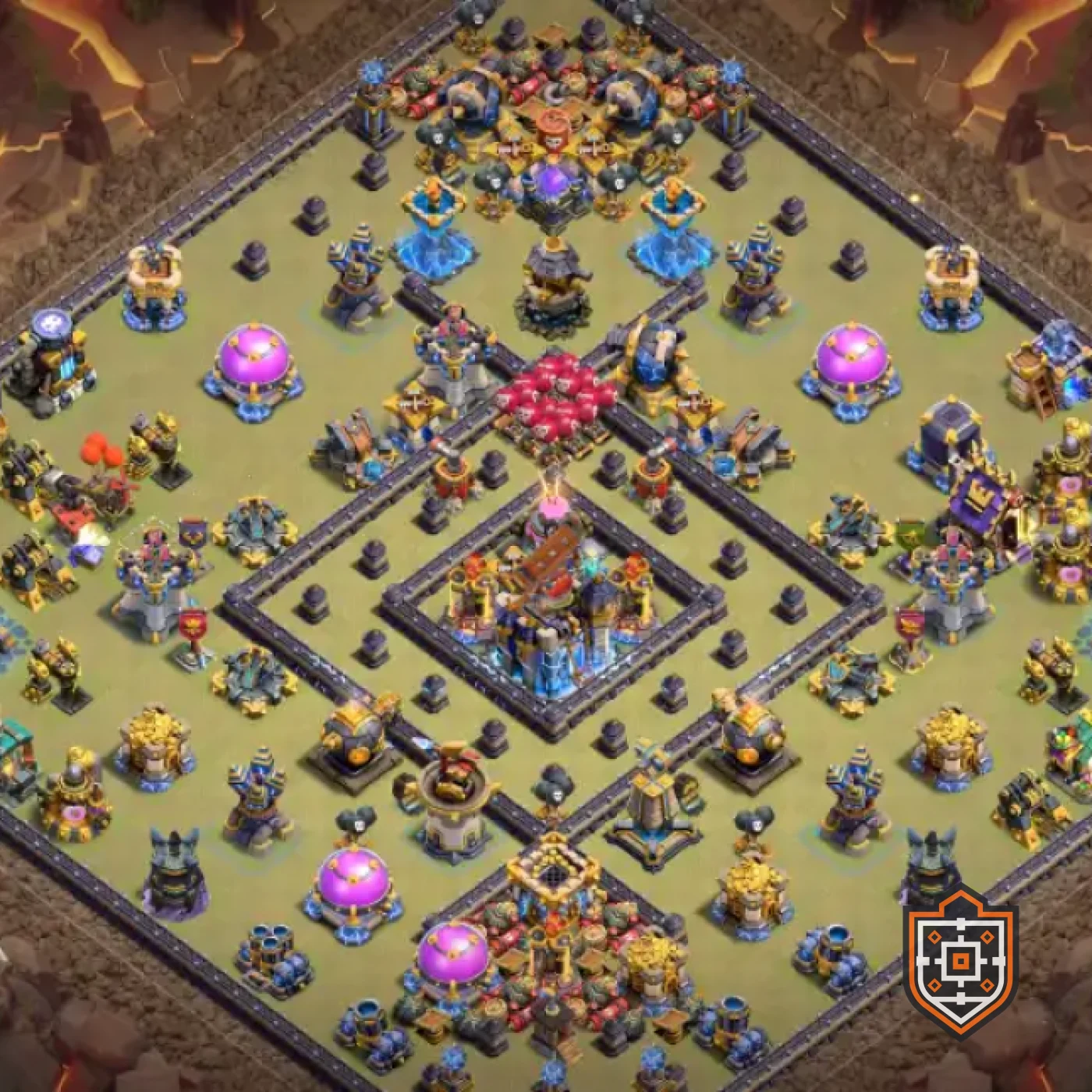 قاعدة الحرب · المستوى 18 · حرب · كؤوس