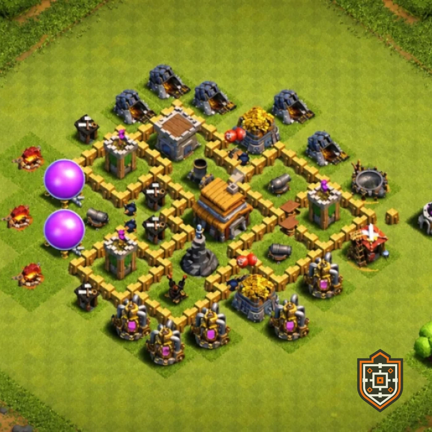Home Village · Level 5 · Anti 3-Star