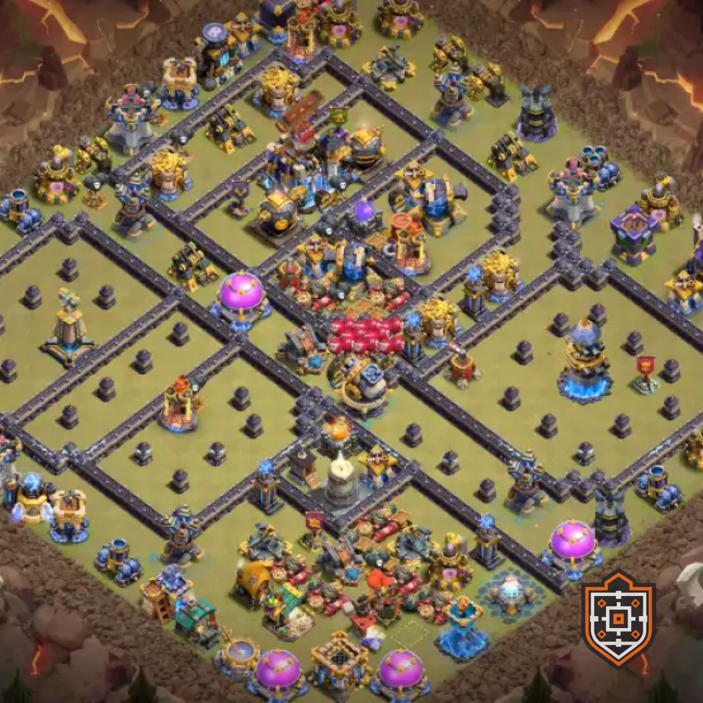 قاعدة الحرب · المستوى 18 · حرب · كؤوس