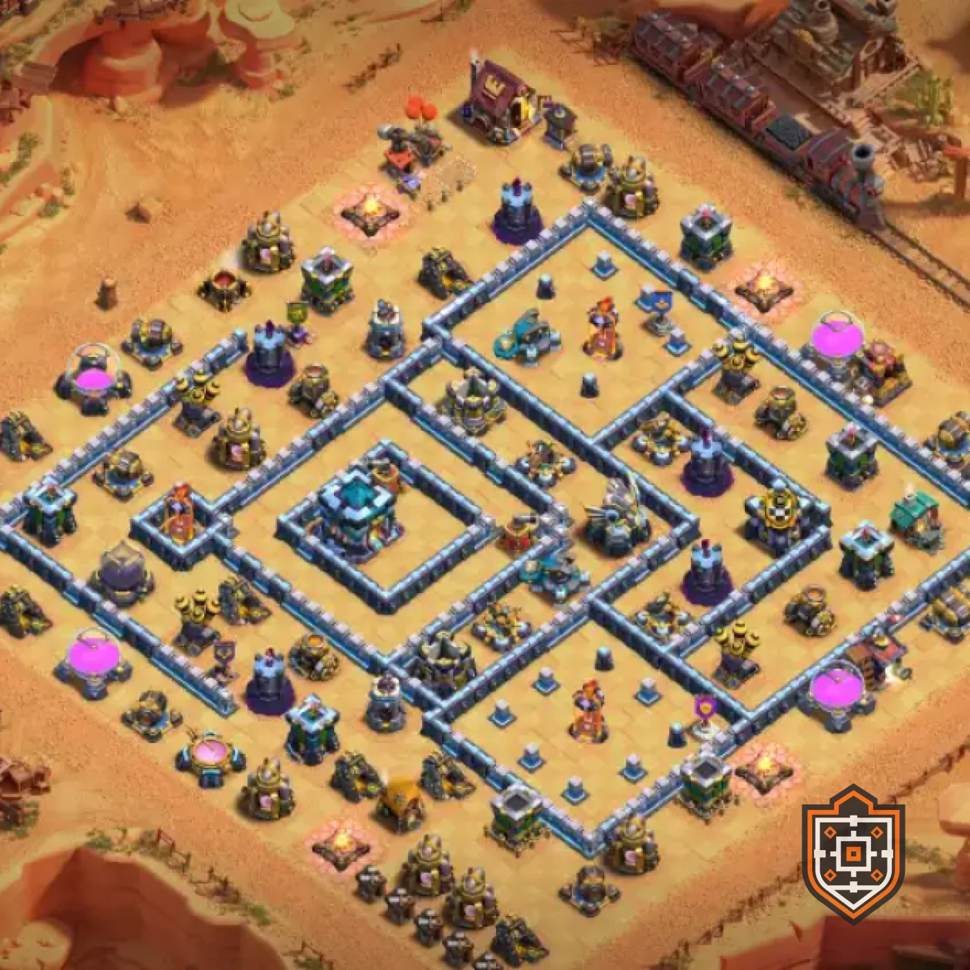 Home Village · Level 13 · War · Anti 3-Star