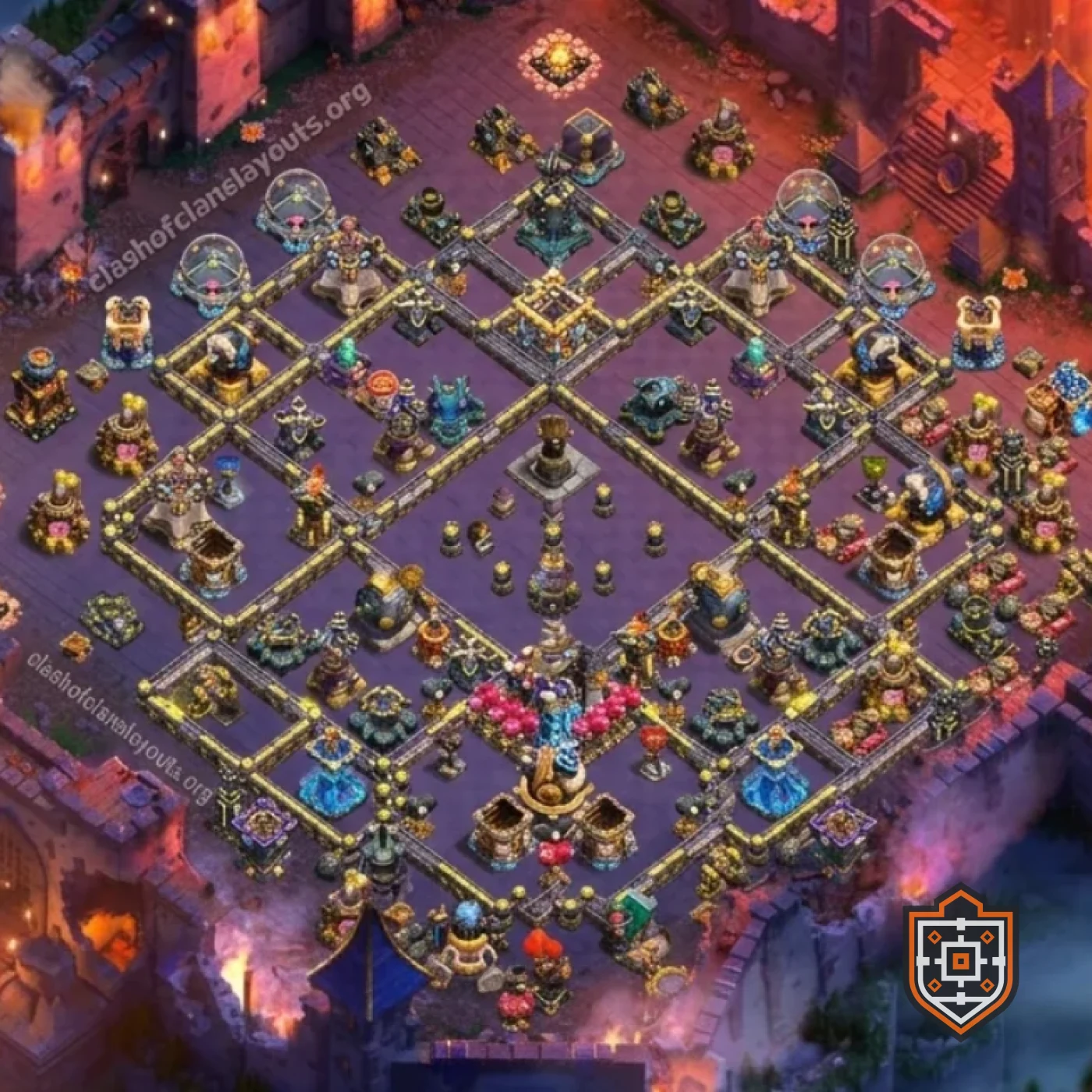 War Base · Level 18 · War · Farming