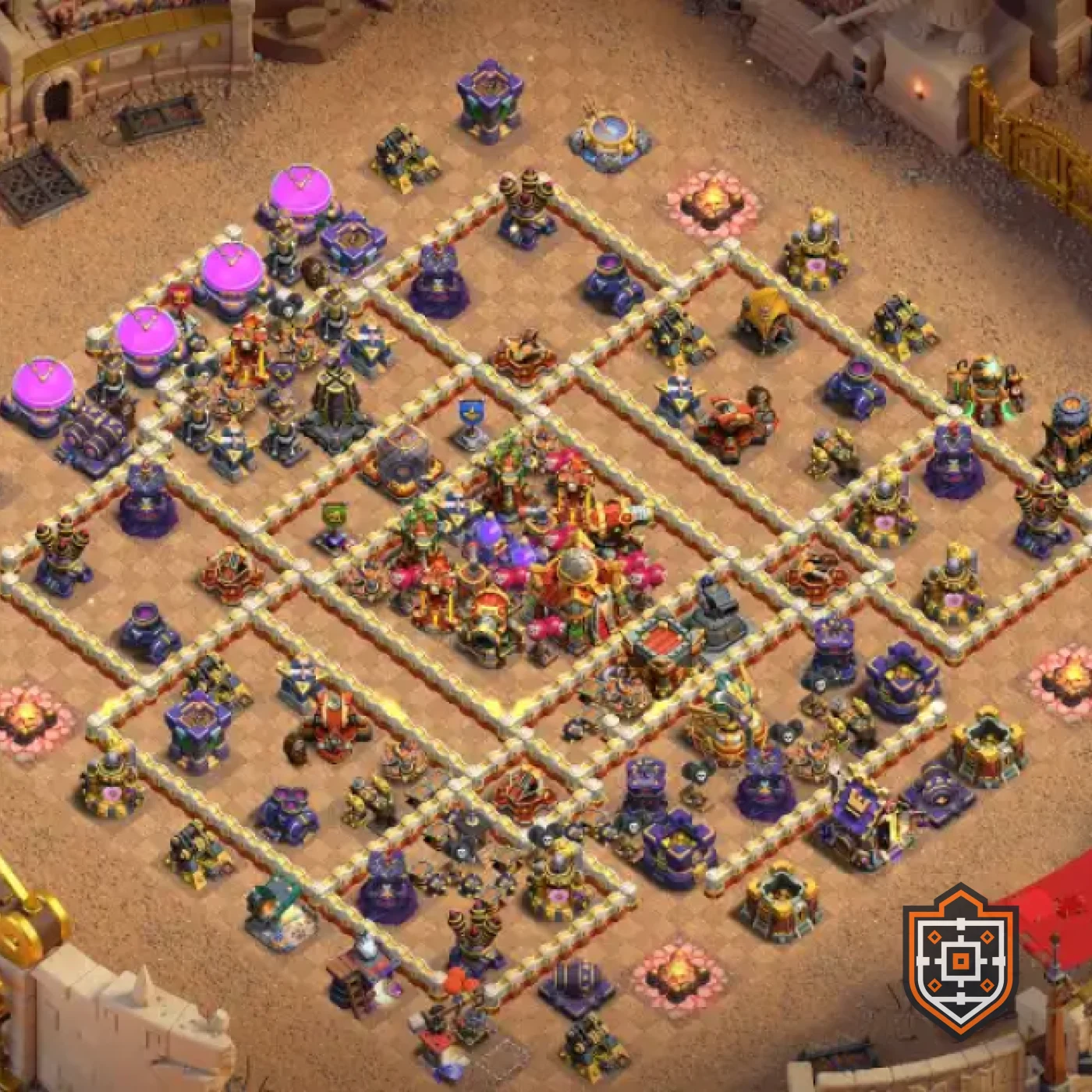 War Base · Level 16 · War · Trophy