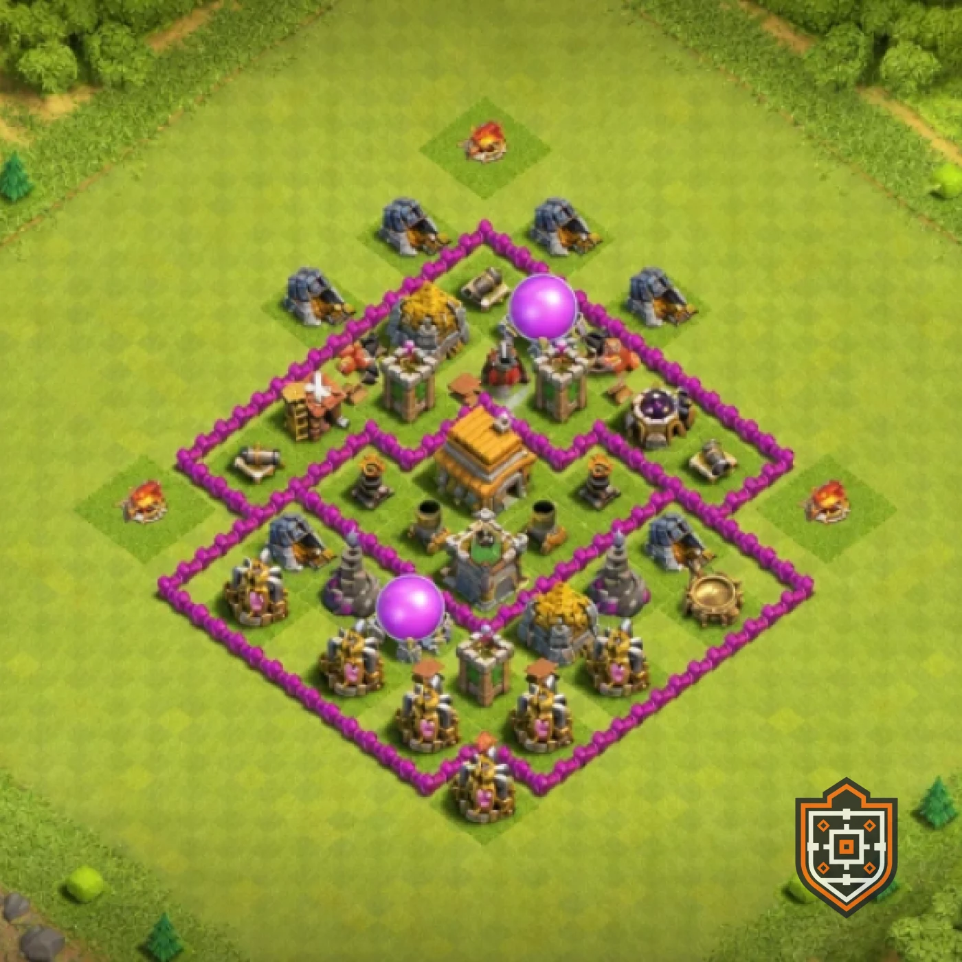 Home Village · Level 6 · Anti 3-Star