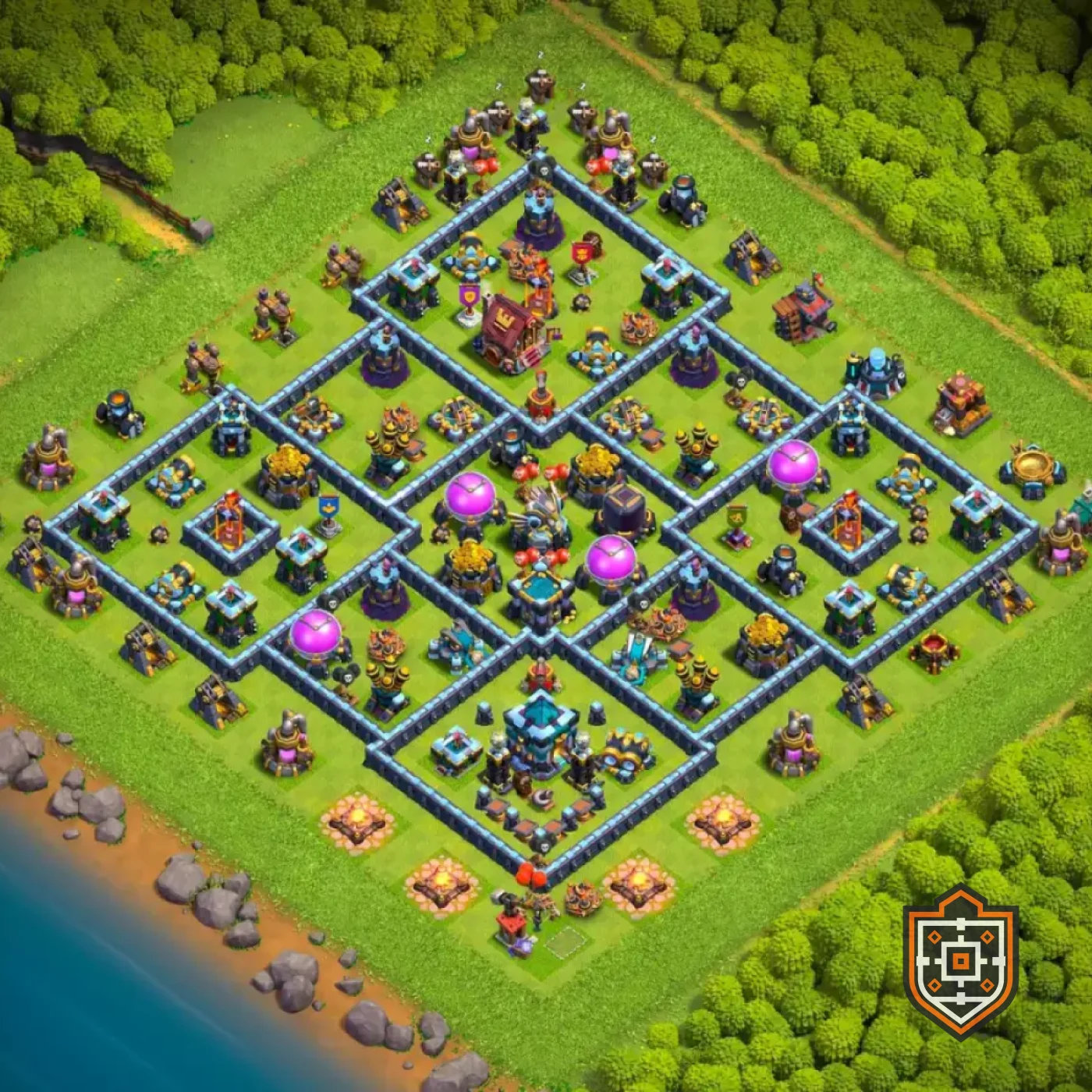 War Base · Level 13 · Farming · Anti 3-Star