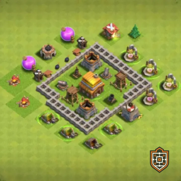Home Village · Level 4