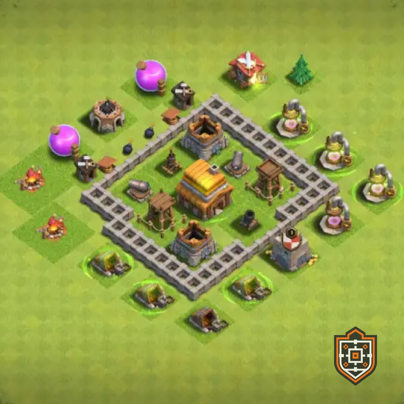 Home Village · Level 4