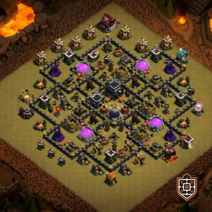 War Base · Level 9 · War · Anti 2-Star