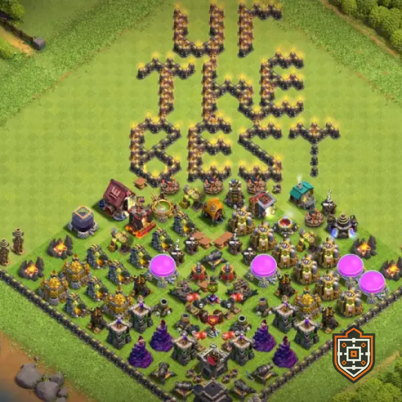 Home Village · Level 9 · Farming · Hybrid