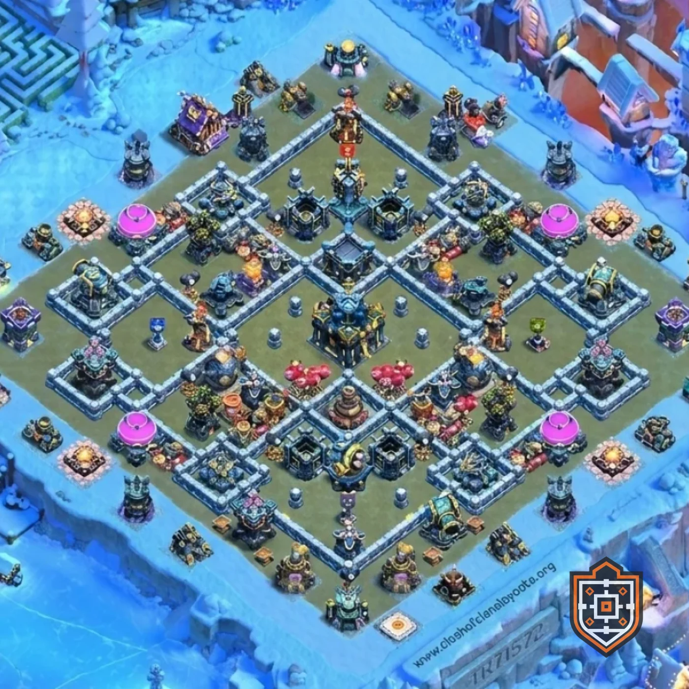 War Base · Level 17 · War · Trophy