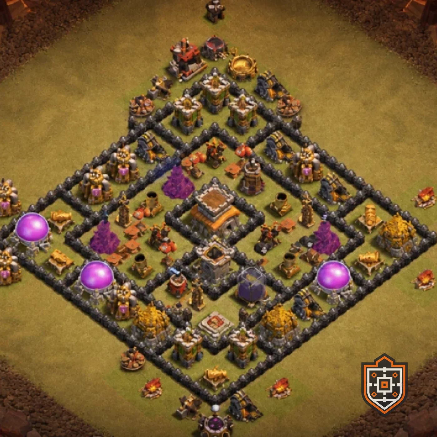 War Base · Level 8 · War · Hybrid