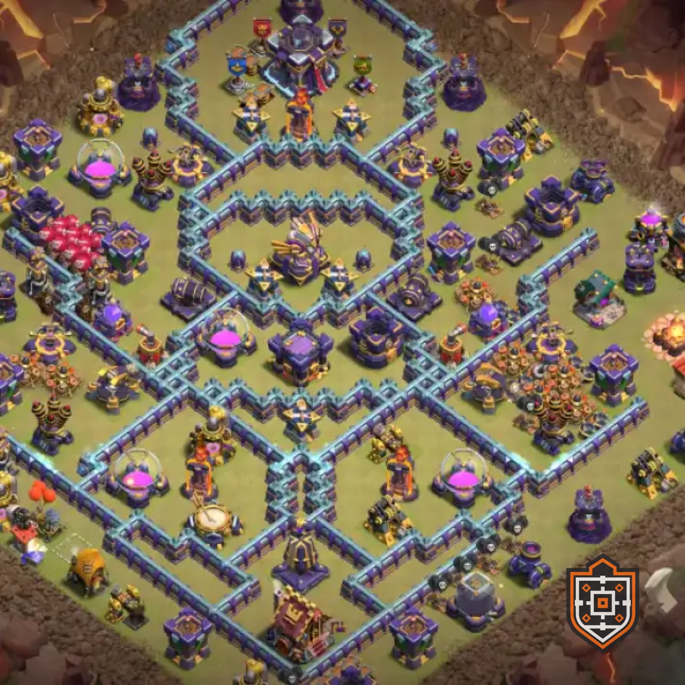 War Base · Level 15 · War · Trophy