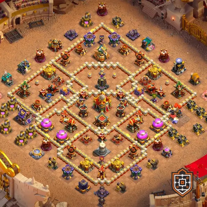 War Base · Level 16 · War · Anti 2-Star
