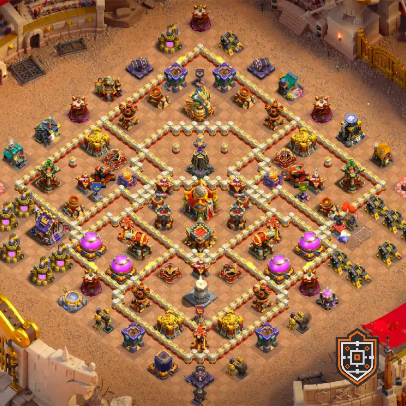 War Base · Level 16 · War · Anti 2-Star