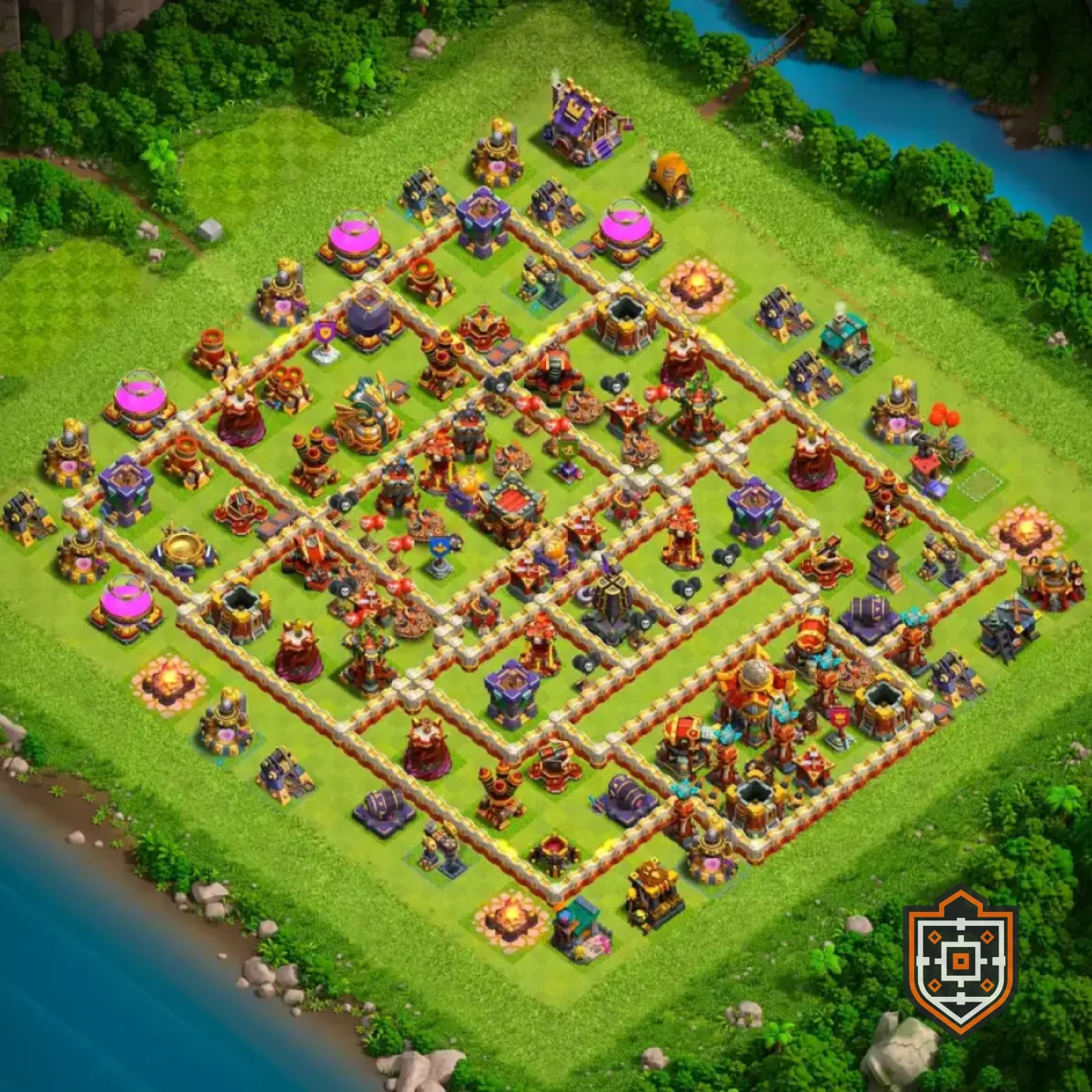 Home Village · Level 16 · War · Farming