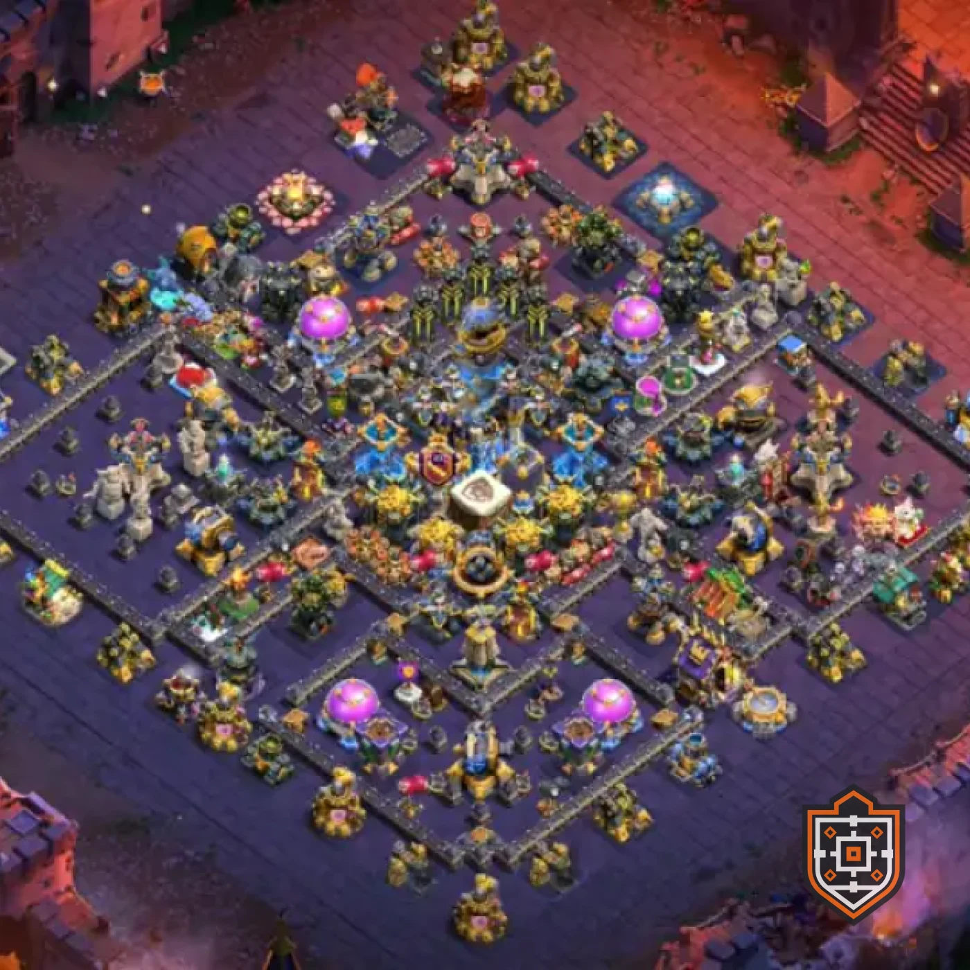 War Base · Level 18 · War · Trophy