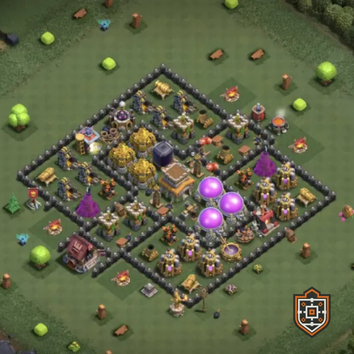 Home Village · Level 8 · Hybrid · Anti 3-Star