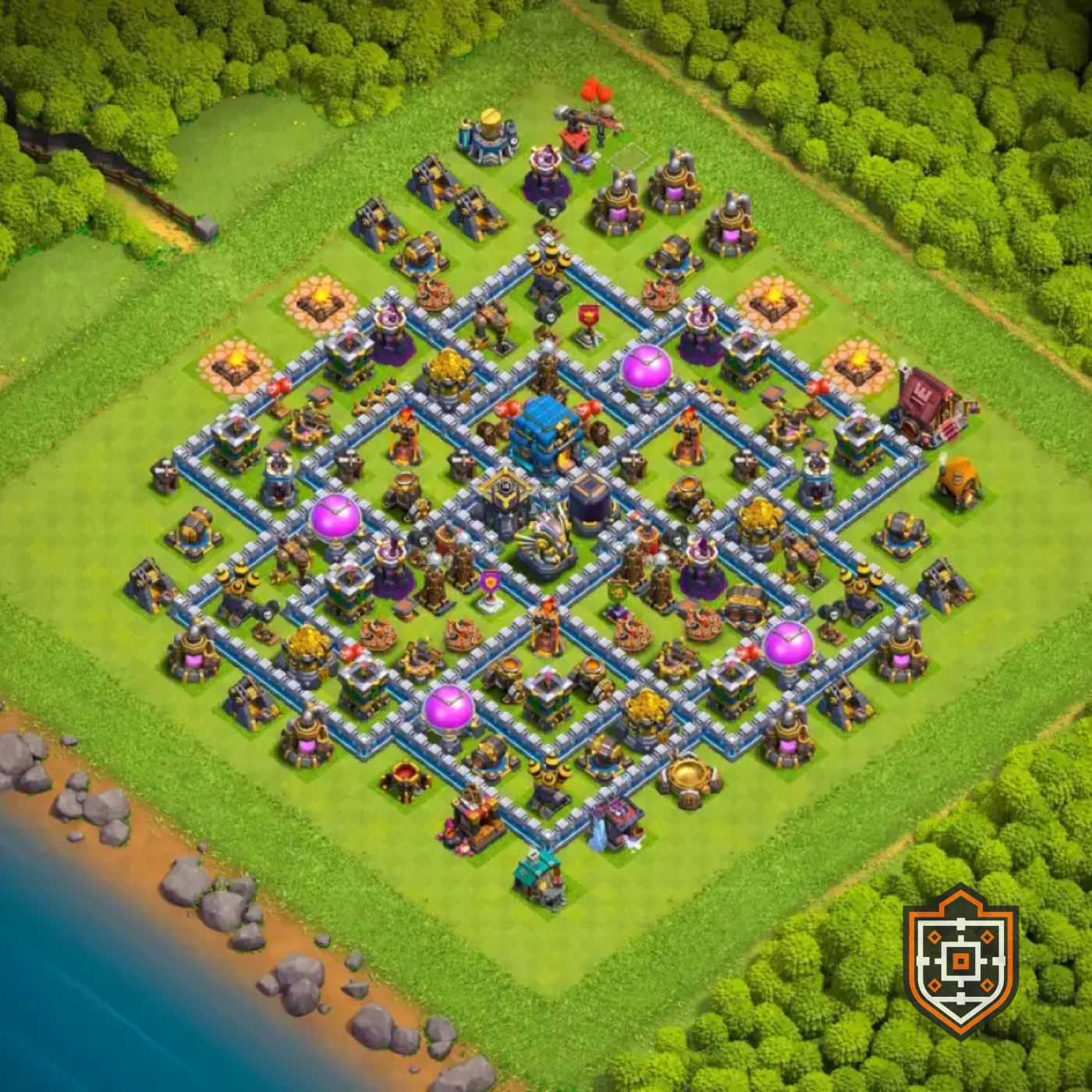 Home Village · Level 12 · Farming · Hybrid