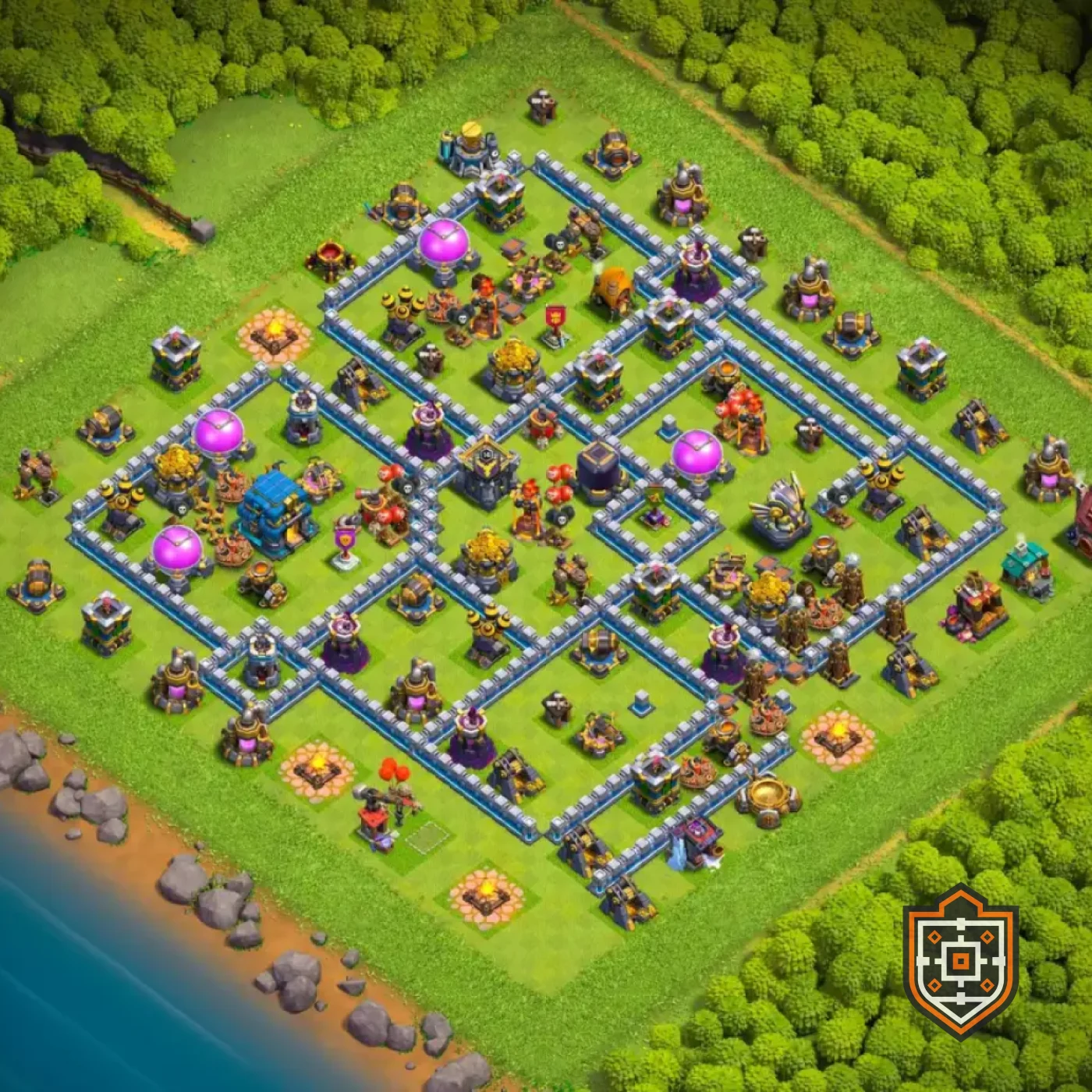 Home Village · Level 12 · Farming · Hybrid