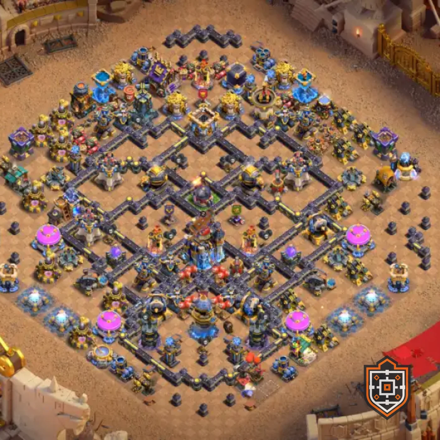 War Base · Level 18 · War · Trophy