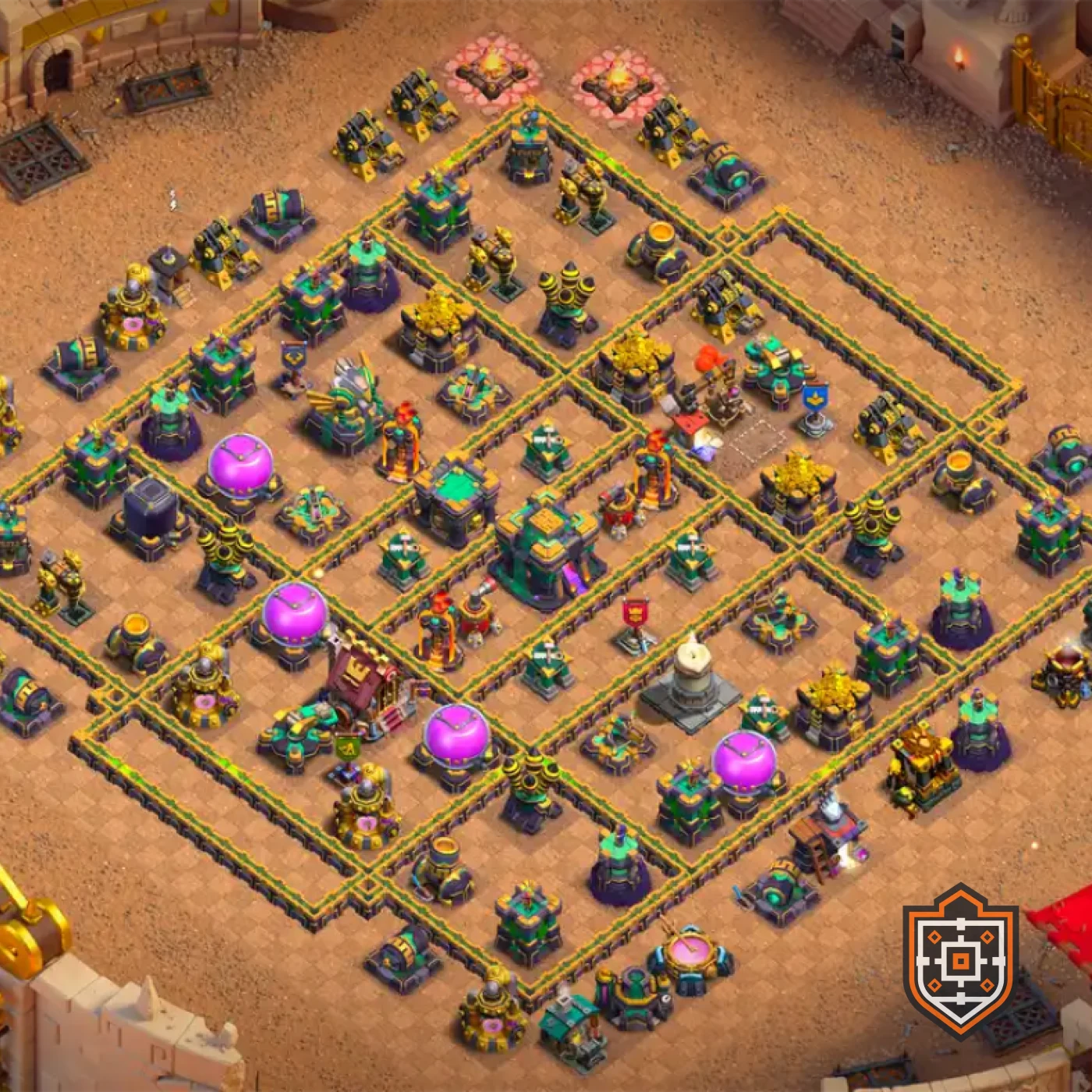 War Base · Level 14 · War · Anti 2-Star