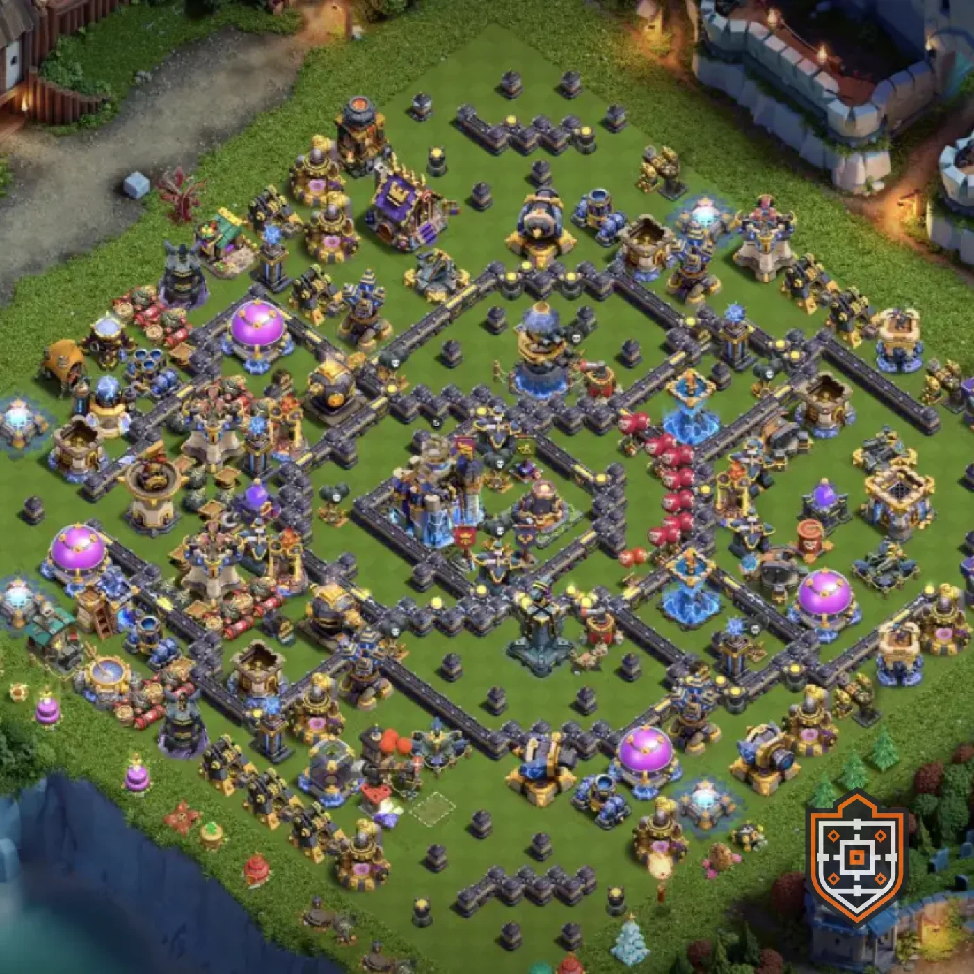 Home Village · Level 18 · Trophy