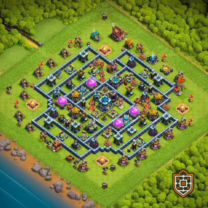 War Base · Level 13 · Hybrid · Anti 2-Star