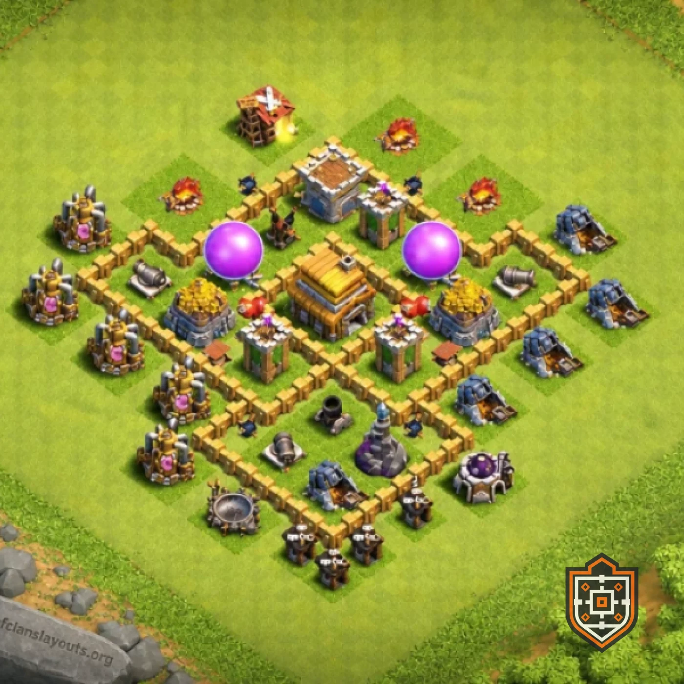 Home Village · Level 5 · Farming