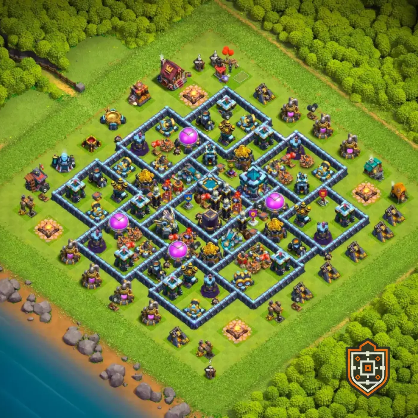 War Base · Level 13 · Farming · Anti 3-Star