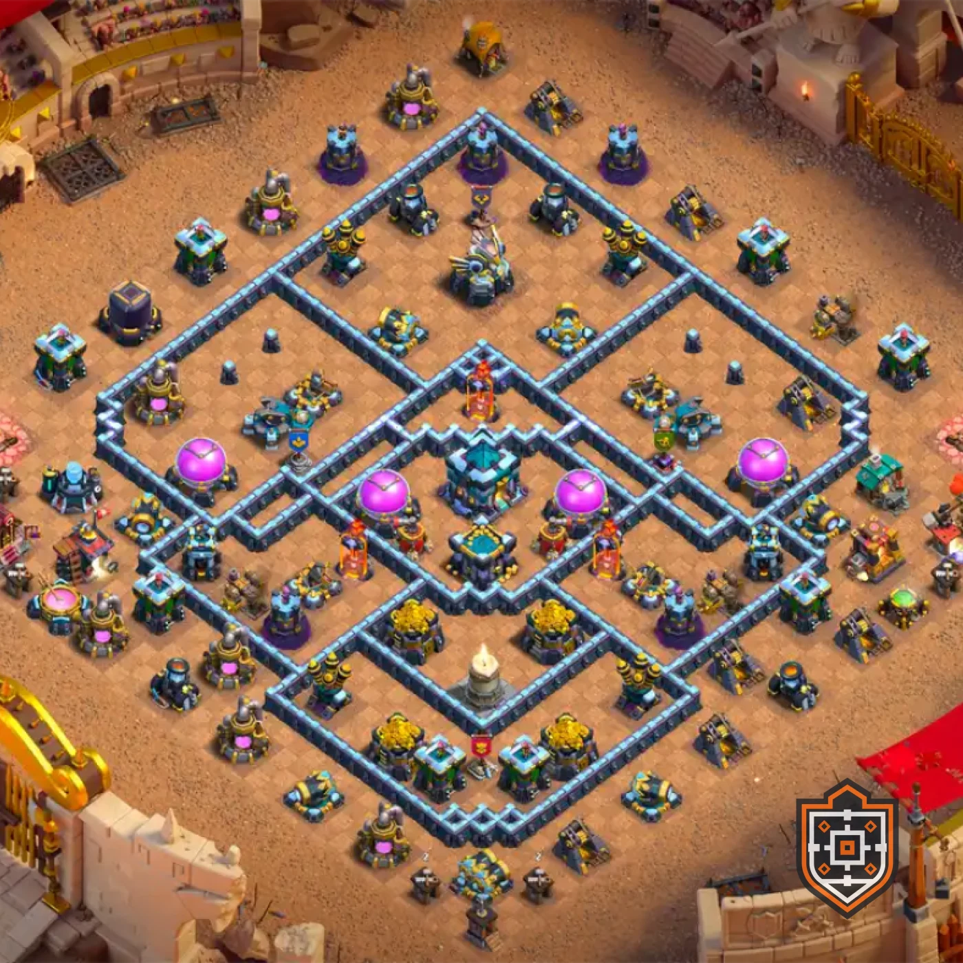War Base · Level 13 · War · Anti 2-Star