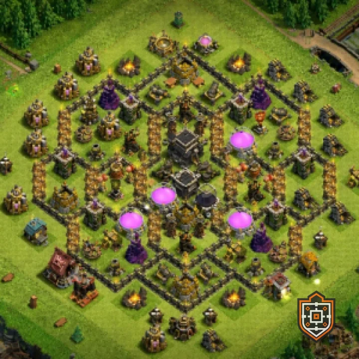 Home Village · Level 9 · Farming · Hybrid