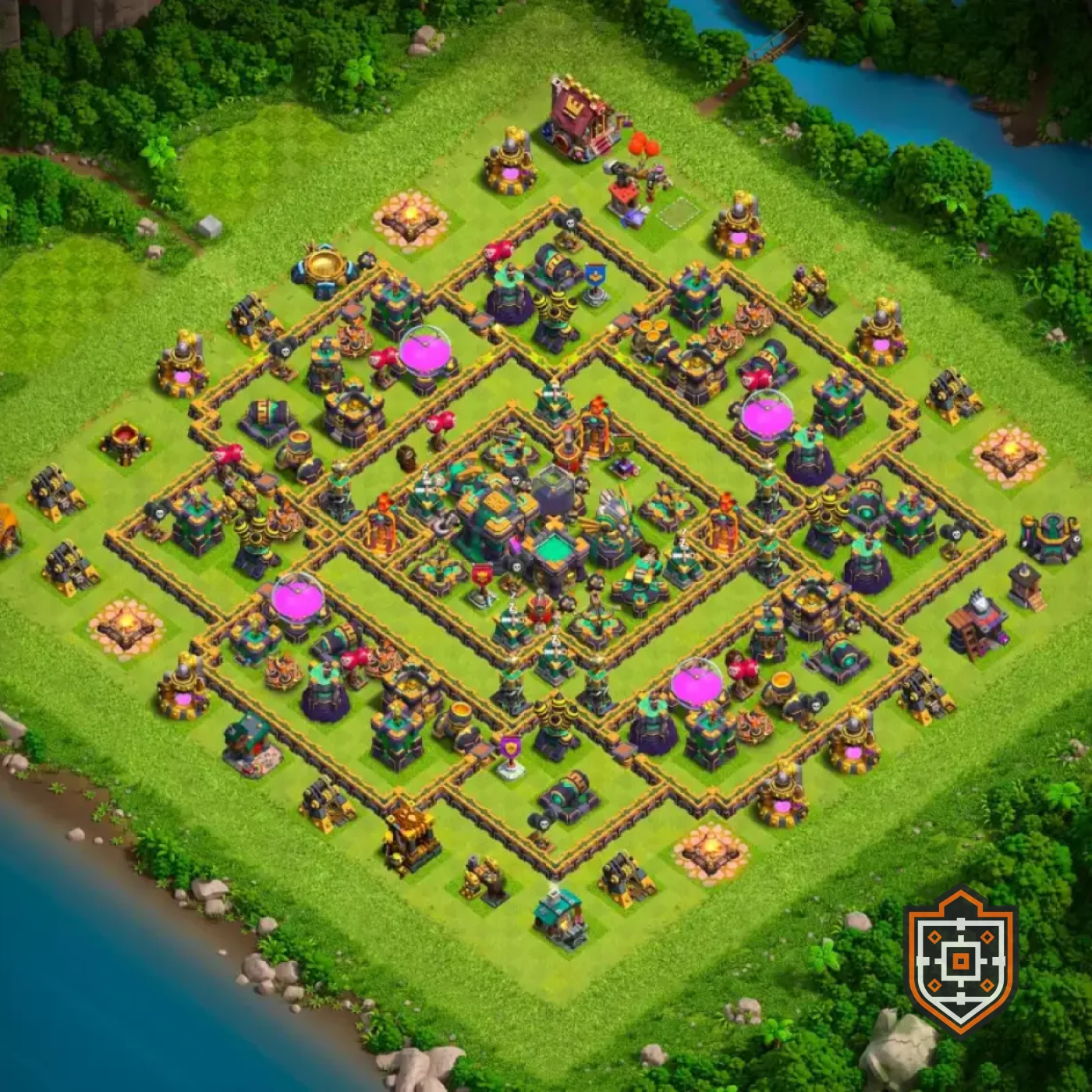 Home Village · Level 14 · Trophy