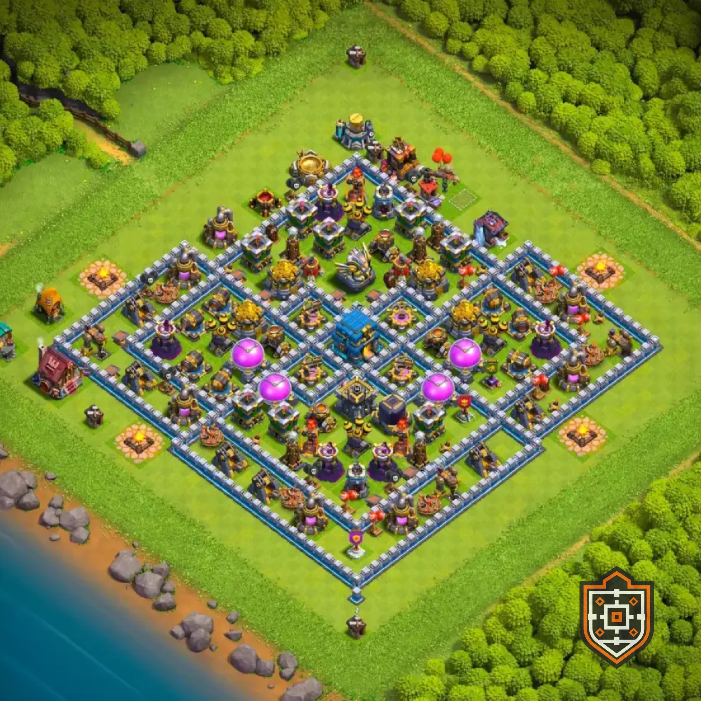 Home Village · Level 12 · Trophy