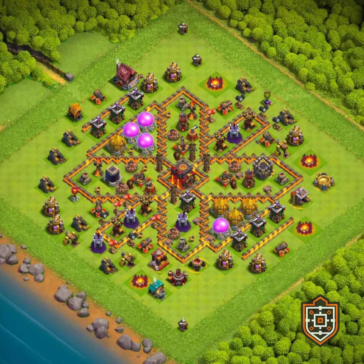 Home Village · Level 10 · Farming