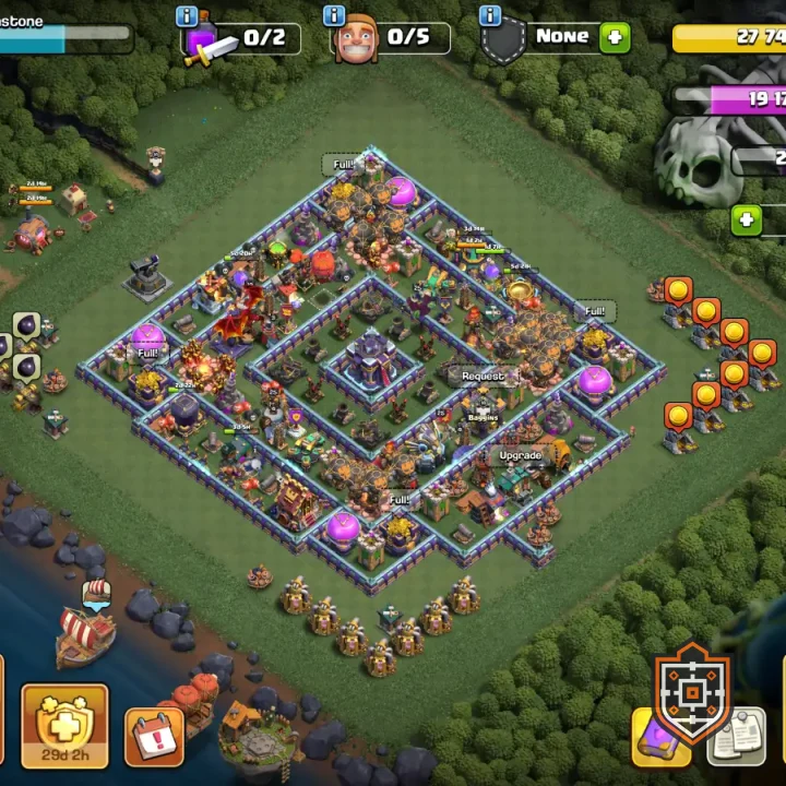 Home Village · Level 15 · War