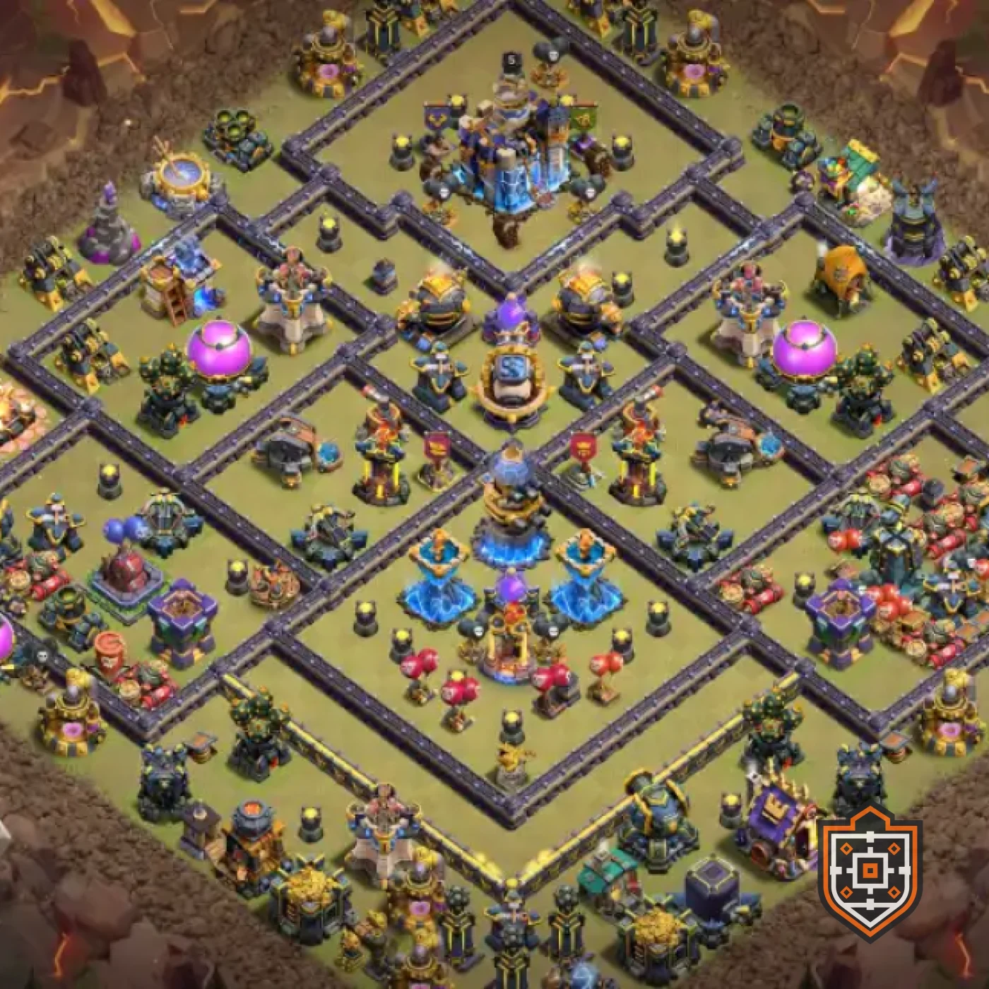 War Base · Level 18 · War · Farming