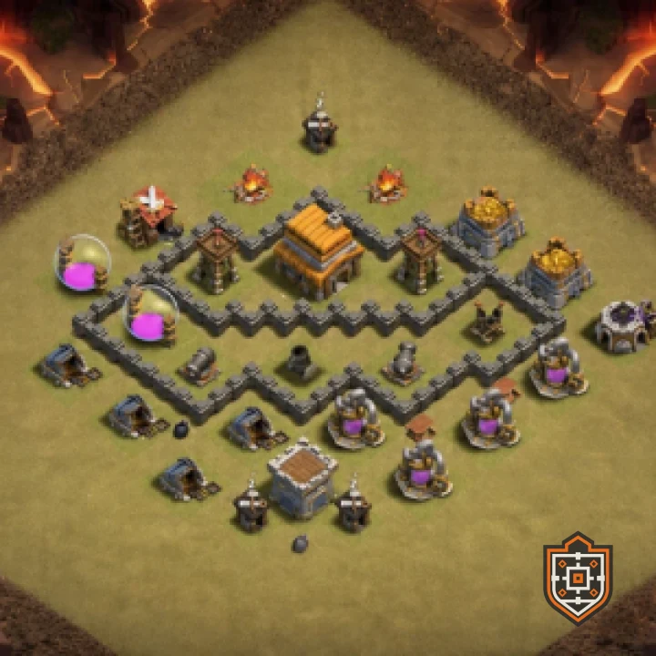 War Base · Level 4 · War