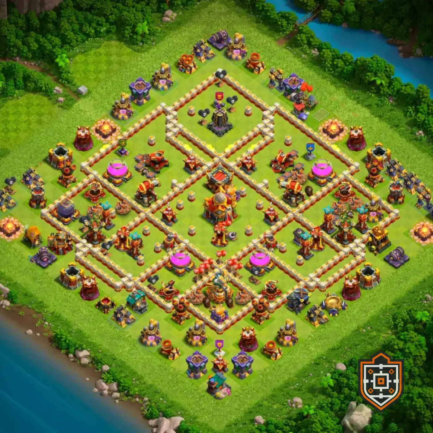 Home Village · Level 16 · War · Hybrid